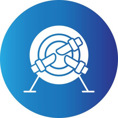 Knife Throw Creative Icons Desig