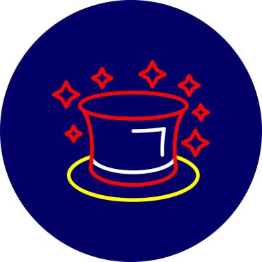 Magic Hat Creative Icons Desig