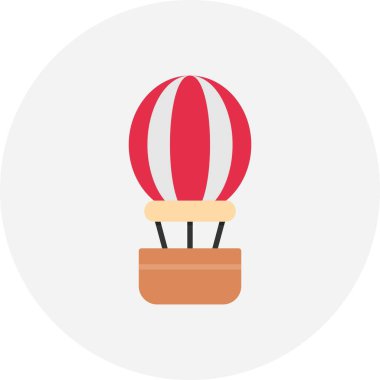 Hot Air Balloon Creative Icons Desig