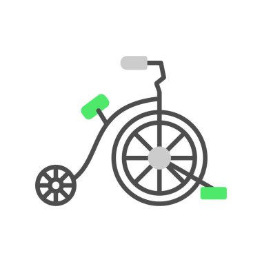 Circus Bike Creative Icons Desig