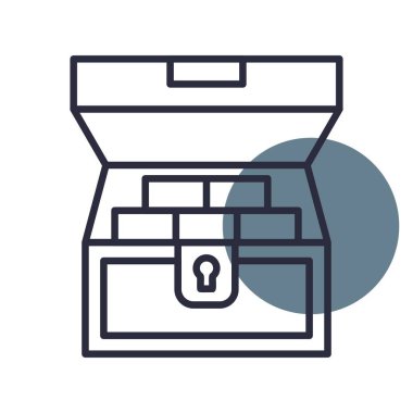 Chest Creative Icons Desig