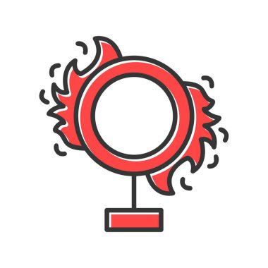 Fire Ring Creative Icons Desig