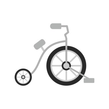 Circus Bike Creative Icons Desig