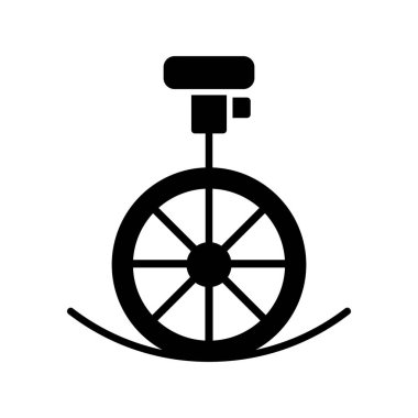 Unicycle Performance Creative Icons Desig