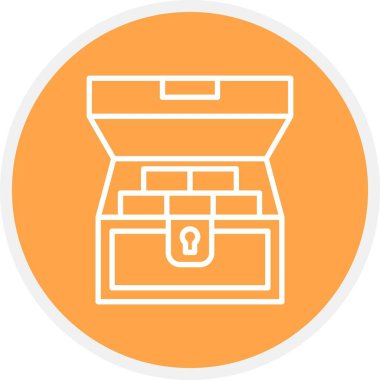 Chest Creative Icons Desig