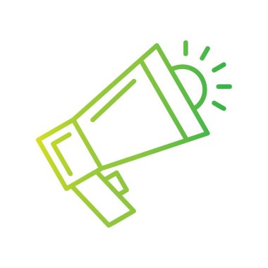 Megaphone Creative Icons Desig