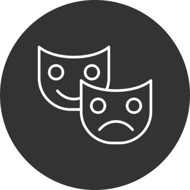 Comedy Creative Icons Desig