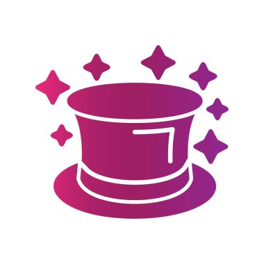 Magic Hat Creative Icons Desig