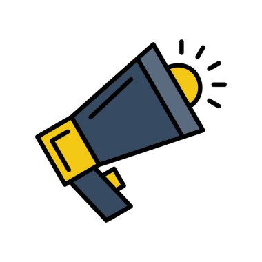 Megaphone Creative Icons Desig