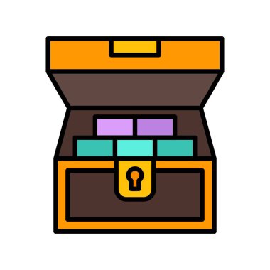 Chest Creative Icons Desig