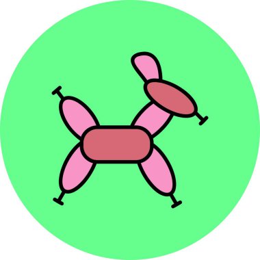 Balloon Modelling Creative Icons Desig