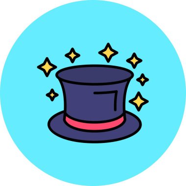 Magic Hat Creative Icons Desig