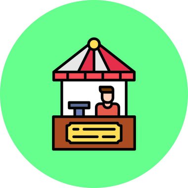 Ticket Office Creative Icons Desig