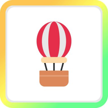 Hot Air Balloon Creative Icons Desig