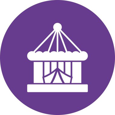 Circus Tent Creative Icons Desig