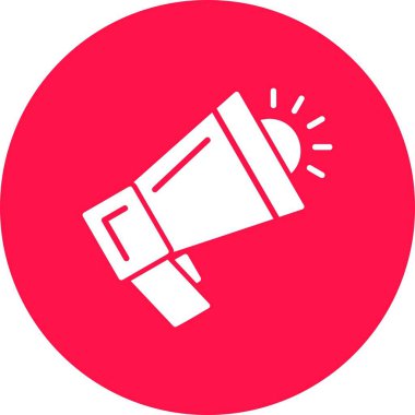 Megaphone Creative Icons Desig