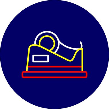 Adhesive Tape Creative Icons Desig