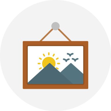 Photo Frame Creative Icons Desig