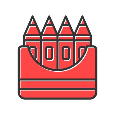 Crayons Creative Icons Desig