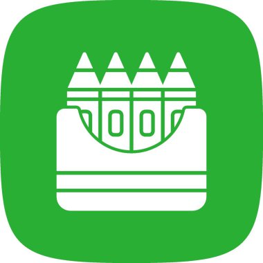 Crayons Creative Icons Desig