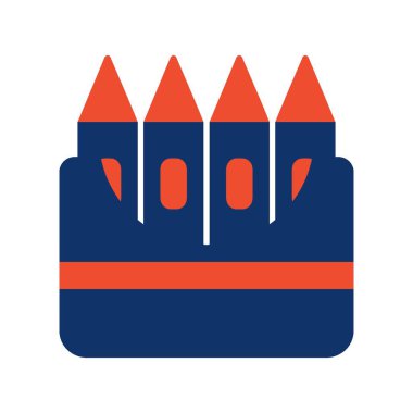 Crayons Creative Icons Desig
