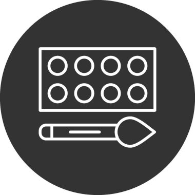 Watercolor Creative Icons Desig