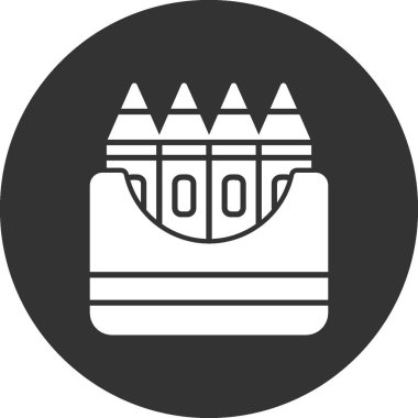 Crayons Creative Icons Desig