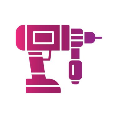 Drilling Machine Creative Icons Desig