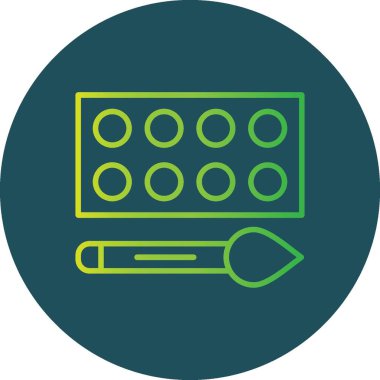 Watercolor Creative Icons Desig