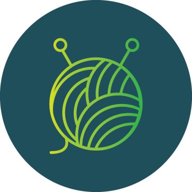 Wool Ball Creative Icons Desig