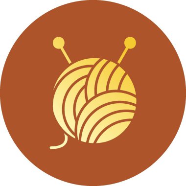 Wool Ball Creative Icons Desig
