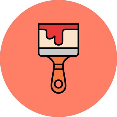 Paint Brush Creative Icons Desig