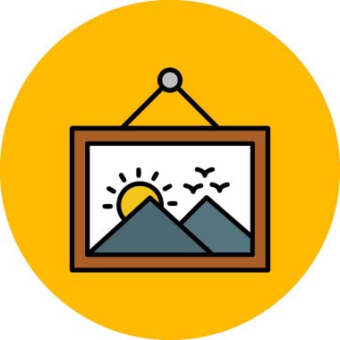 Photo Frame Creative Icons Desig