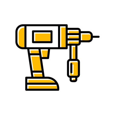 Drilling Machine Creative Icons Desig