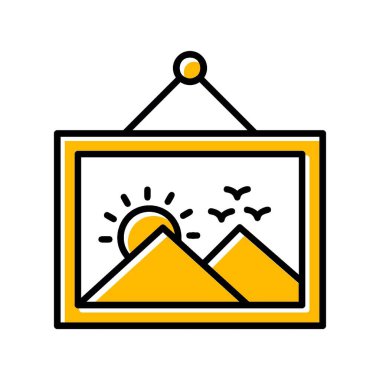 Photo Frame Creative Icons Desig