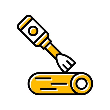 Wood Carving Creative Icons Desig