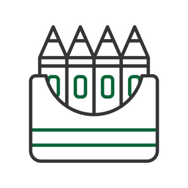 Crayons Creative Icons Desig