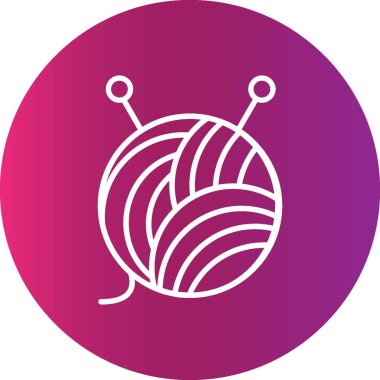 Wool Ball Creative Icons Desig