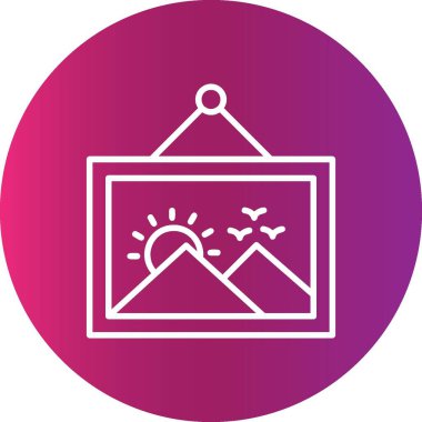 Photo Frame Creative Icons Desig