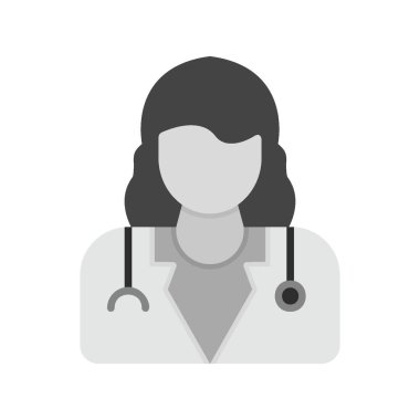 Lady Doctor Creative Icons Desig