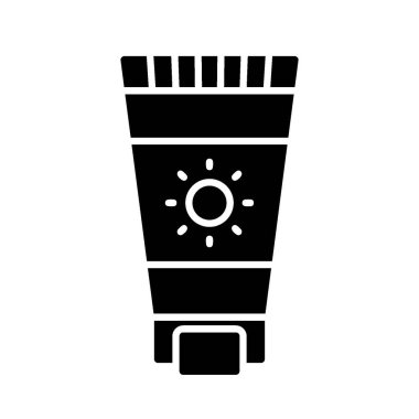 Sunscreen Creative Icons Desig