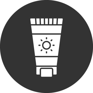 Sunscreen Creative Icons Desig