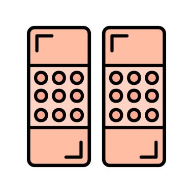 Band Aids Creative Icons Desig