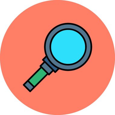 Magnifying Creative Icons Desig