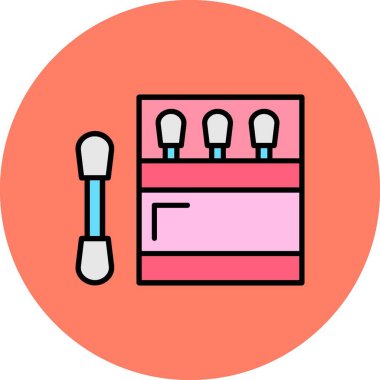 Cotton Swabs Creative Icons Desig