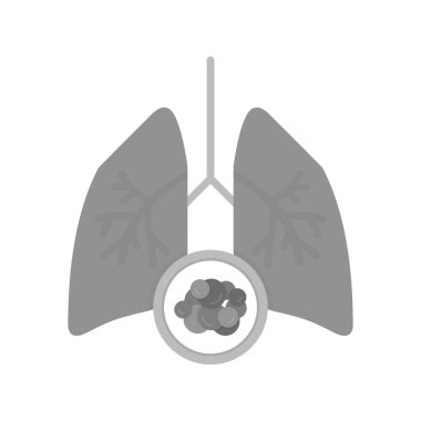 Lung Cancer Creative Icons Desig