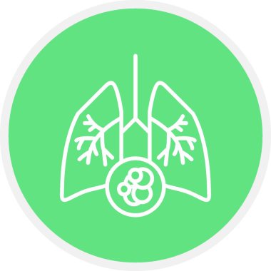 Lung Cancer Creative Icons Desig