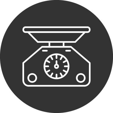 Weight Scale Creative Icons Desig