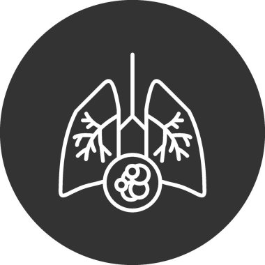 Lung Cancer Creative Icons Desig