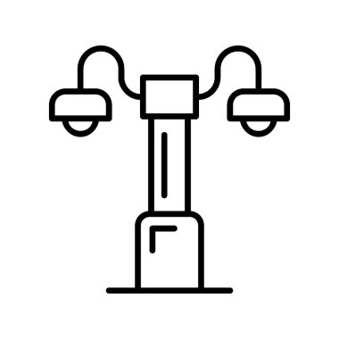 Sokak Işığı Yaratıcı Simgeler Tasarımı